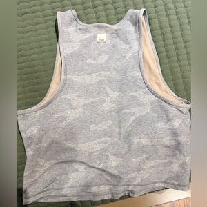 Vuori Gray Camo Tank Top